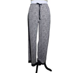 Victoria's Secret Eyelet Pajama Pants Modal Blend White Coquette Medium